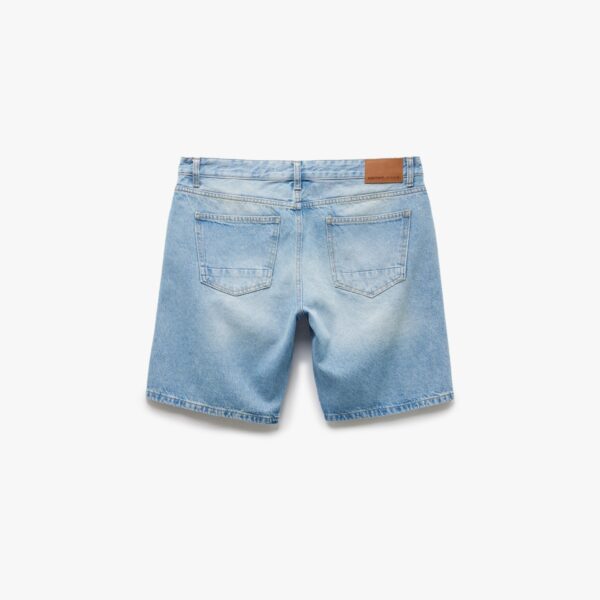 شلوارک جین مردانه آبی کوتون