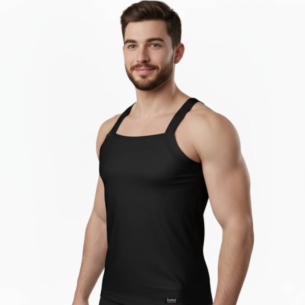 زیرپوش تنک تاپ خشتی مردانه نخ پنبه خالص