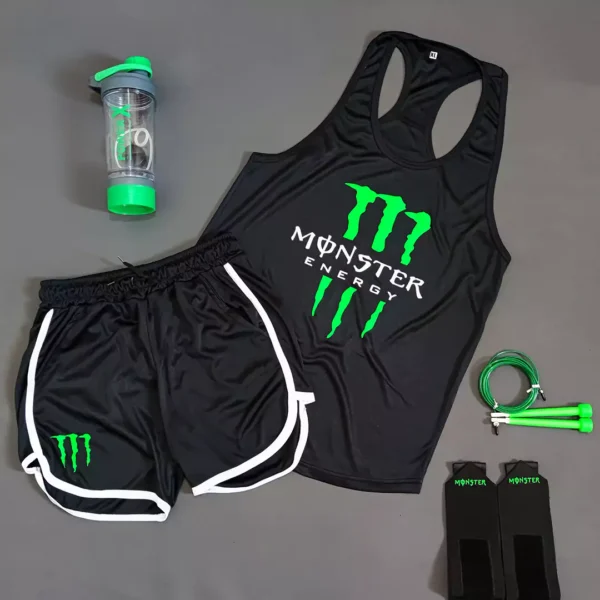 ست رکابی و شلوارک MONSTER ENERGY